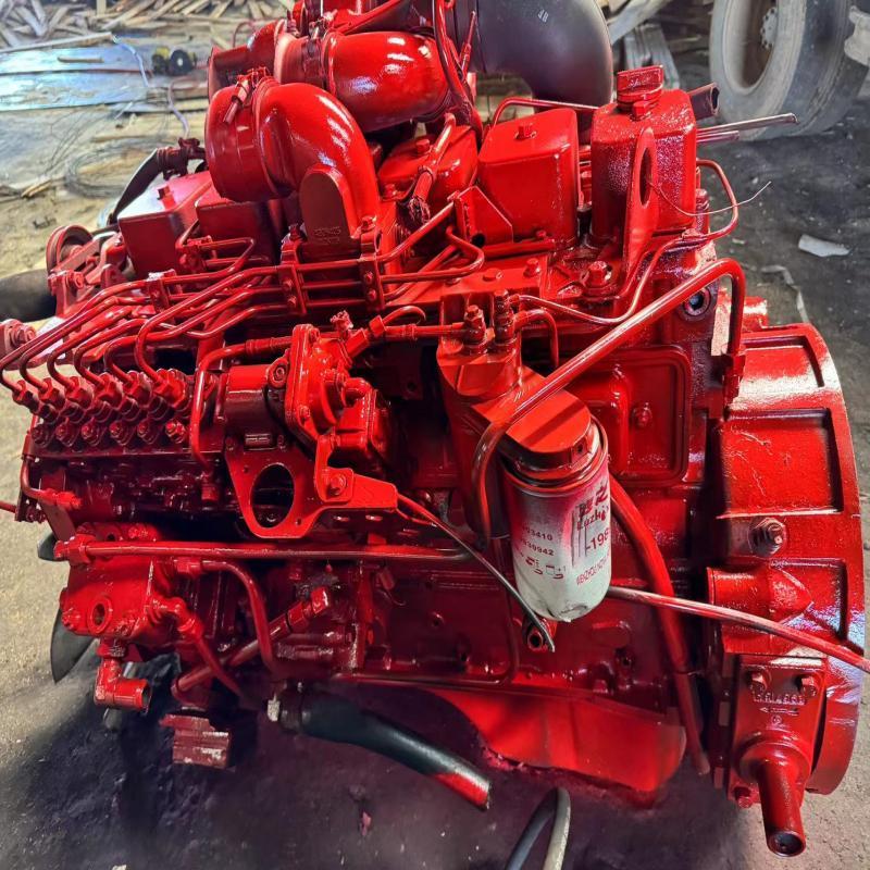 Construction machinery used/second hand Cum   mins 6BT engine for sale