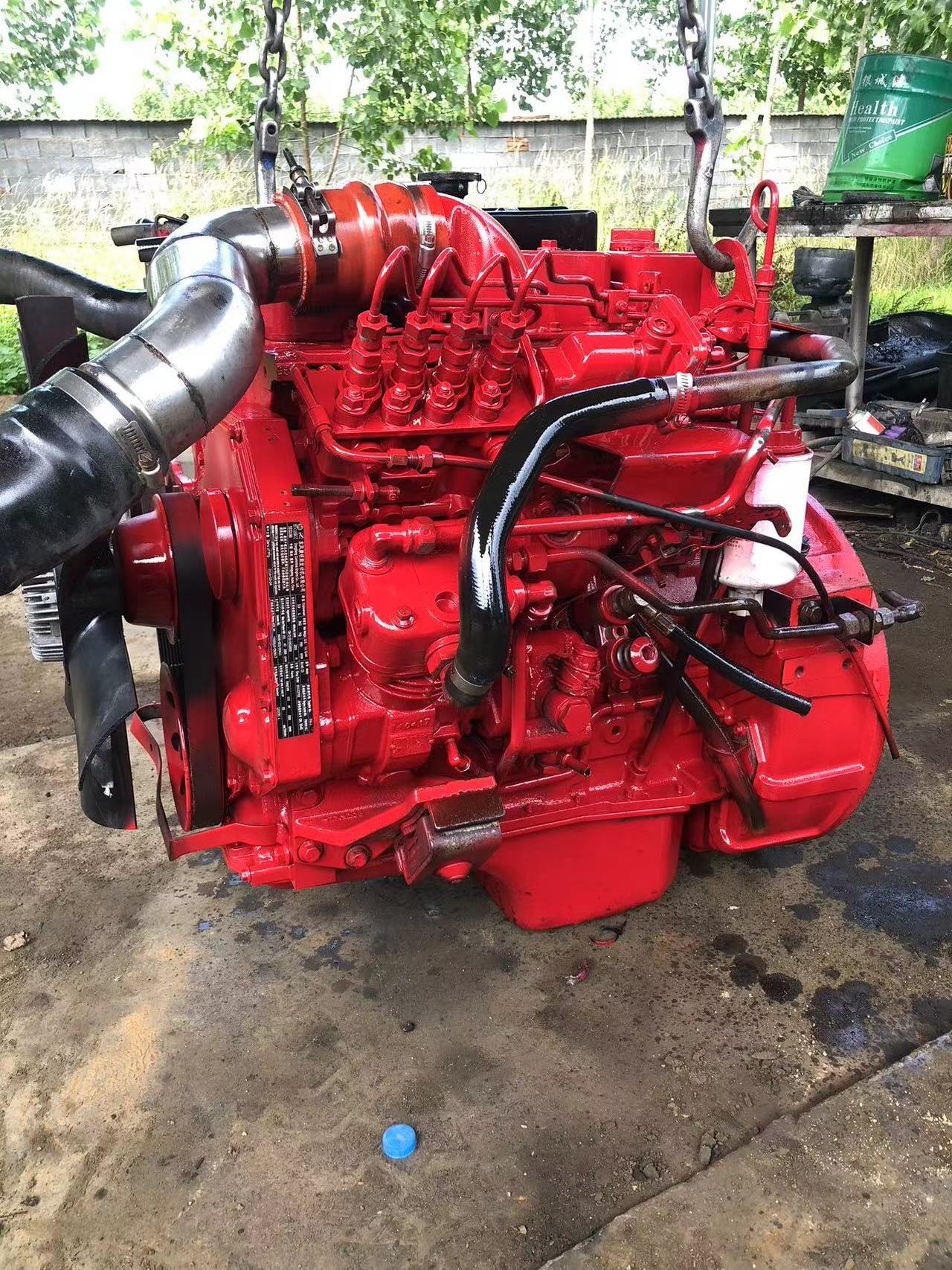 4BT second-hand 4 cylinder diesel used car engine for sale