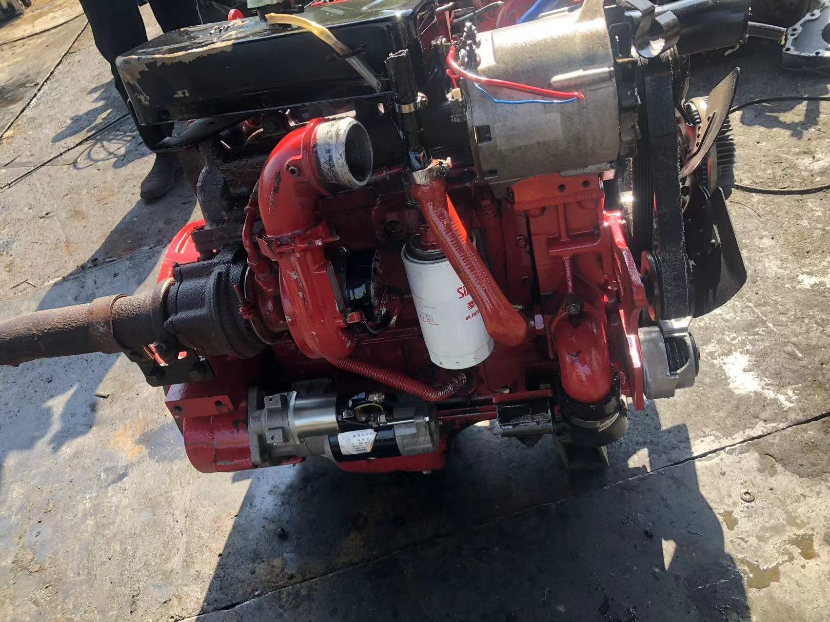 148 Hp motor cummins 4bt diesel engine