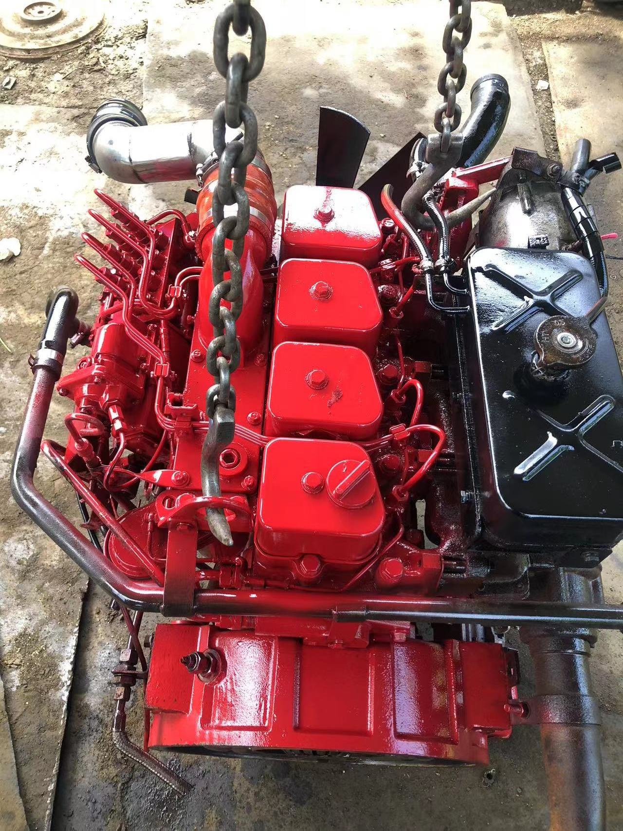 4BT second-hand 4 cylinder diesel used car engine for sale