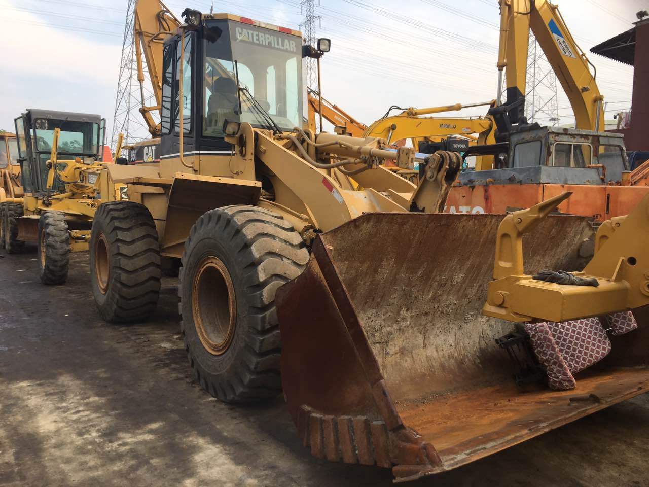 Used Wheel Loader Caterpillar Brand 950F CAT Loaders For Sale