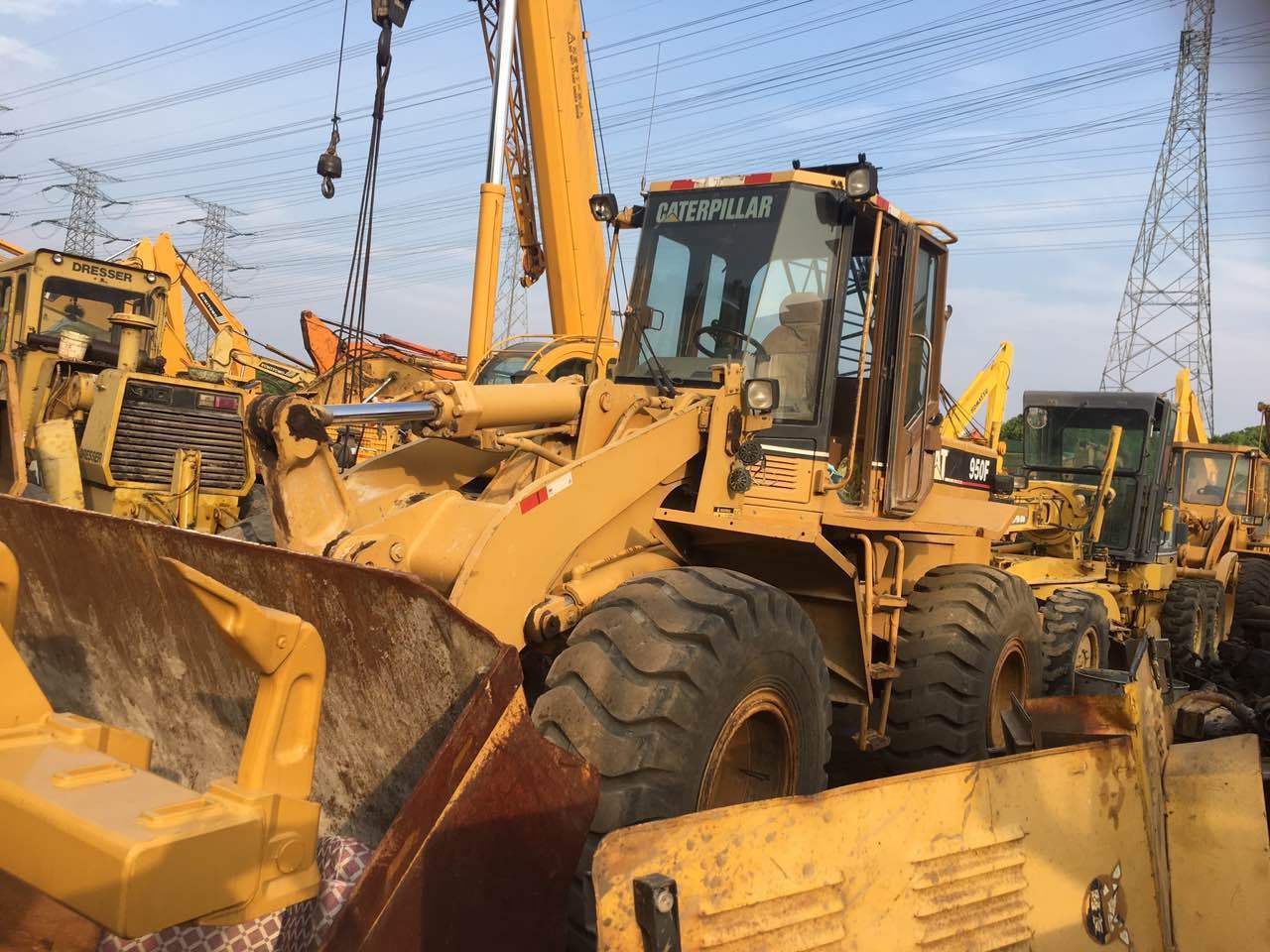 Used Wheel Loader Caterpillar Brand 950F CAT Loaders For Sale