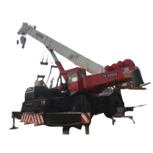 50 Ton Crane Japan Used Tadano TR500EX  Rough Terrain Crane On Sale