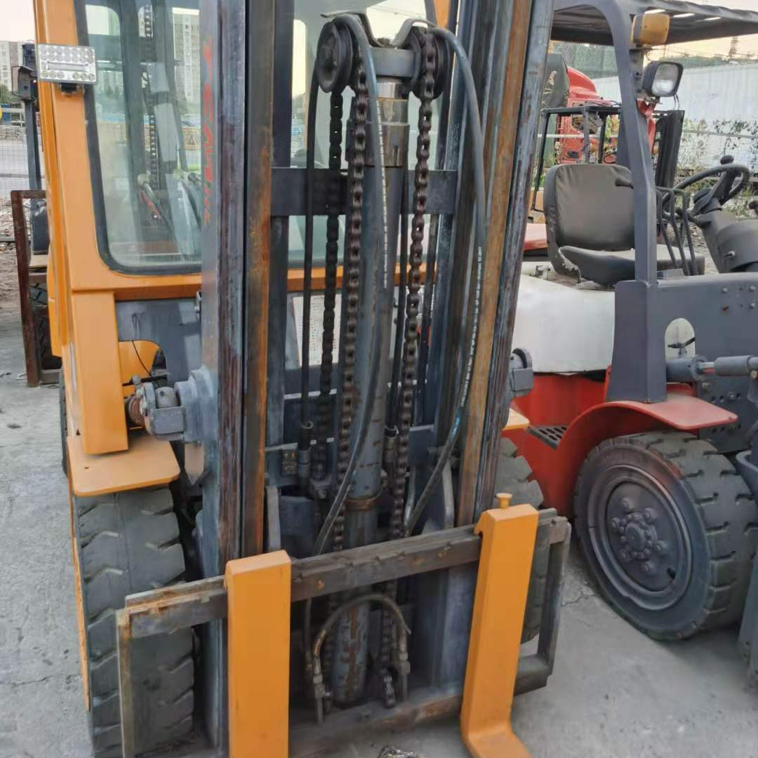 Second Hand Forklift 35 ton TCM FD350 Heavy Truck Forklift for Sale Cheap Price