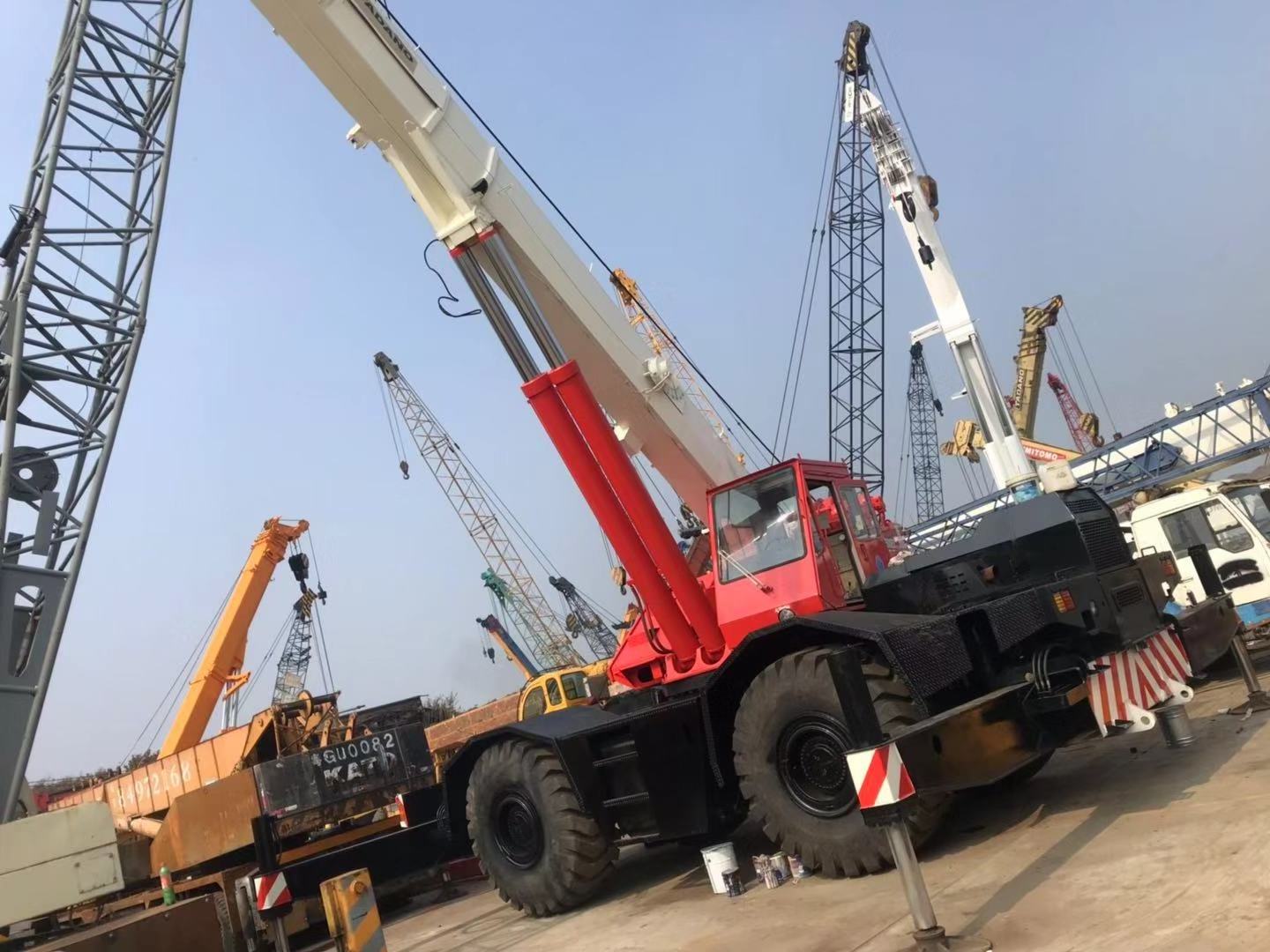 50 Ton Crane Japan Used Tadano TR500EX  Rough Terrain Crane On Sale