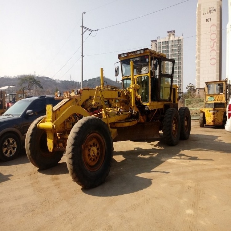 Used Original Japan Made Cat 120G Motor Grader For Sale