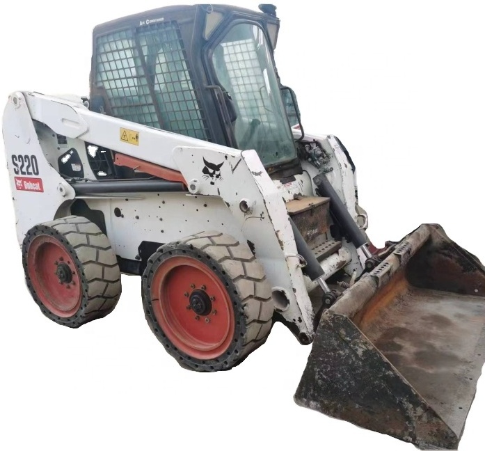 Chinese Used Mini Bobcat S220 Skid Steer Loader Cheap for Sale 2016 Year