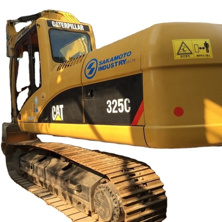 Used Caterpillar 325c Crawler Excavator Original Cat 325CL Excavator for Sale