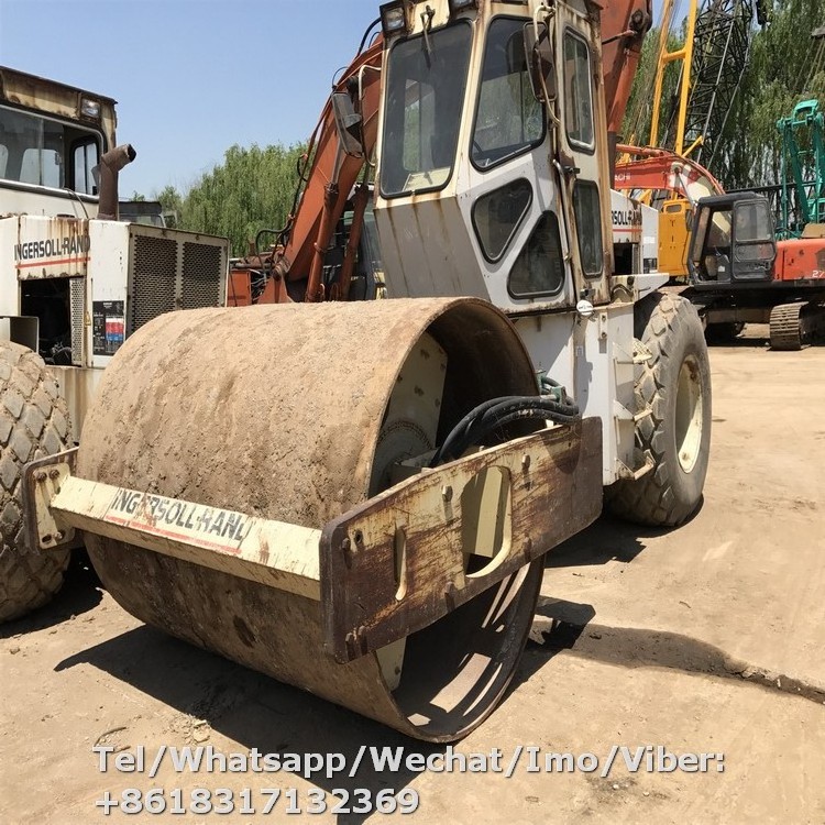 Used Ingersoll Rand SD100 Road Roller With Water-Cooled Engine For Sale