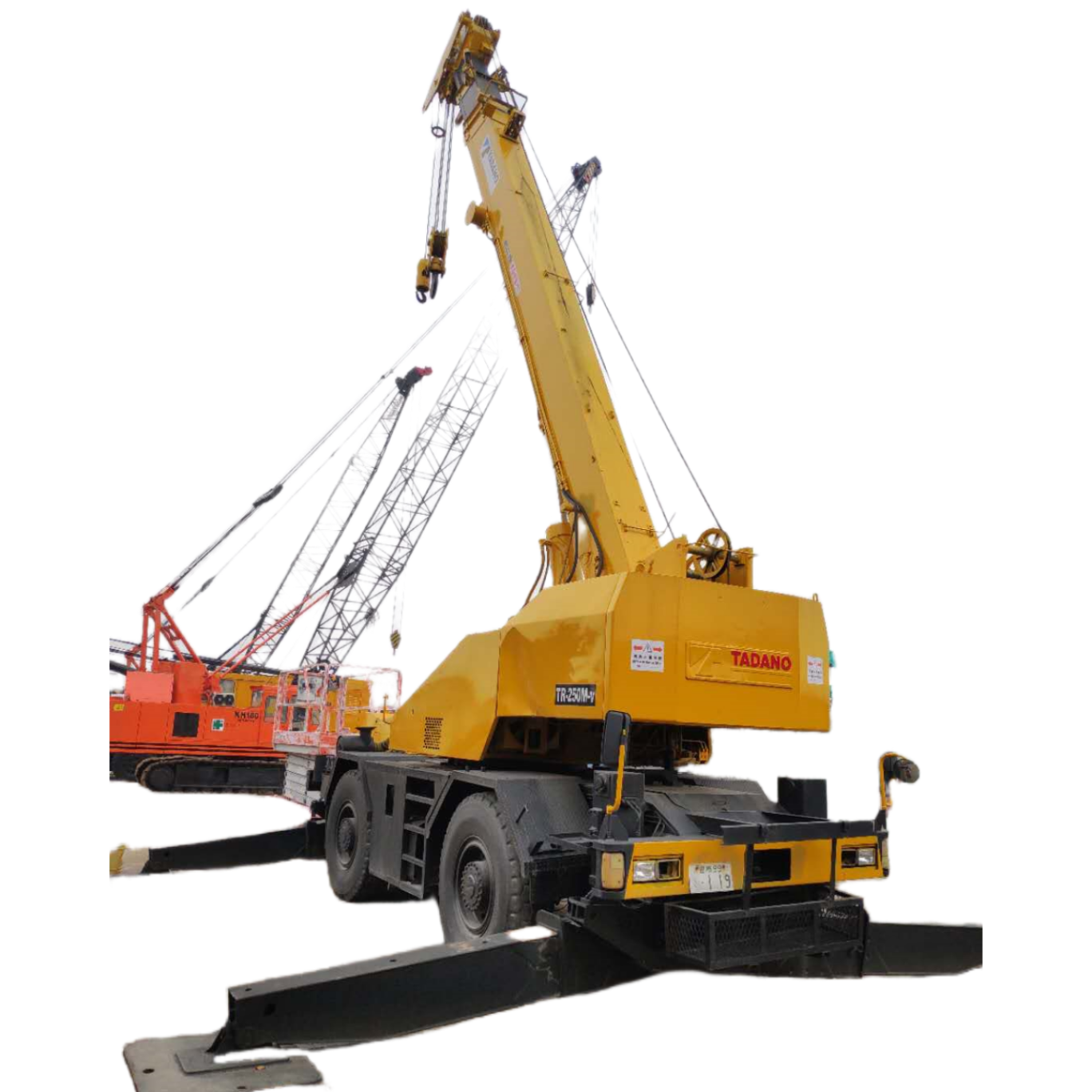 Best Price Used 25 Ton Tadano TR250M Rough Terrain Crane For Cheap Sale