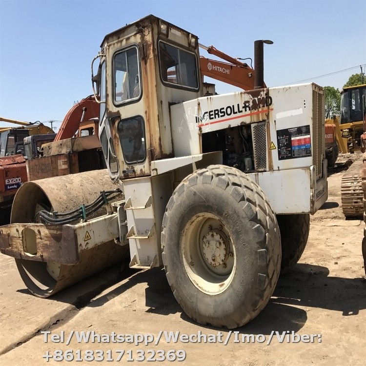 Used Ingersoll Rand SD100 Road Roller With Water-Cooled Engine For Sale