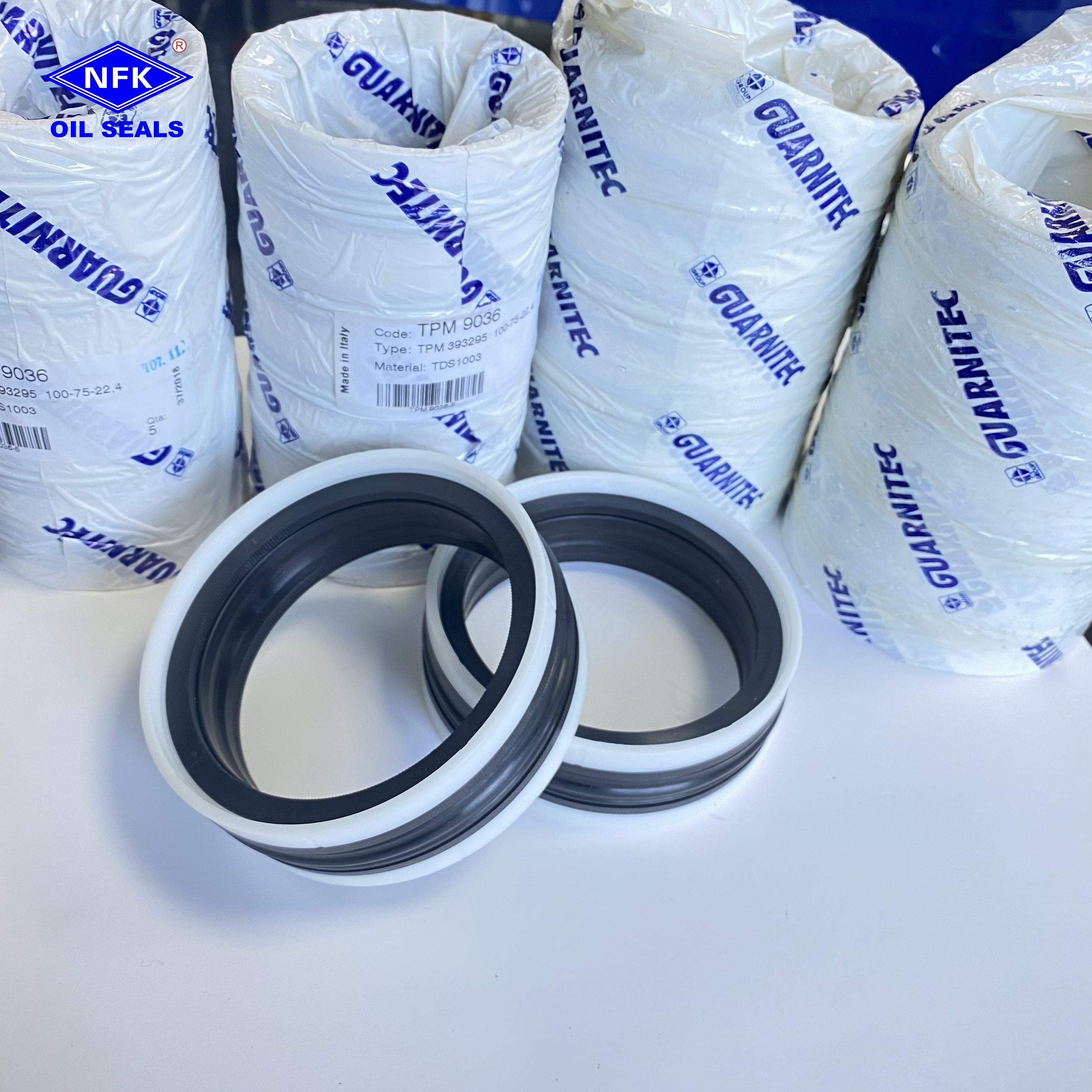 Italy Origin TPM Combination  Piston Seal National Oil Seal CrossReference Nbr Ptfe Material Hydraulic Piston Seals