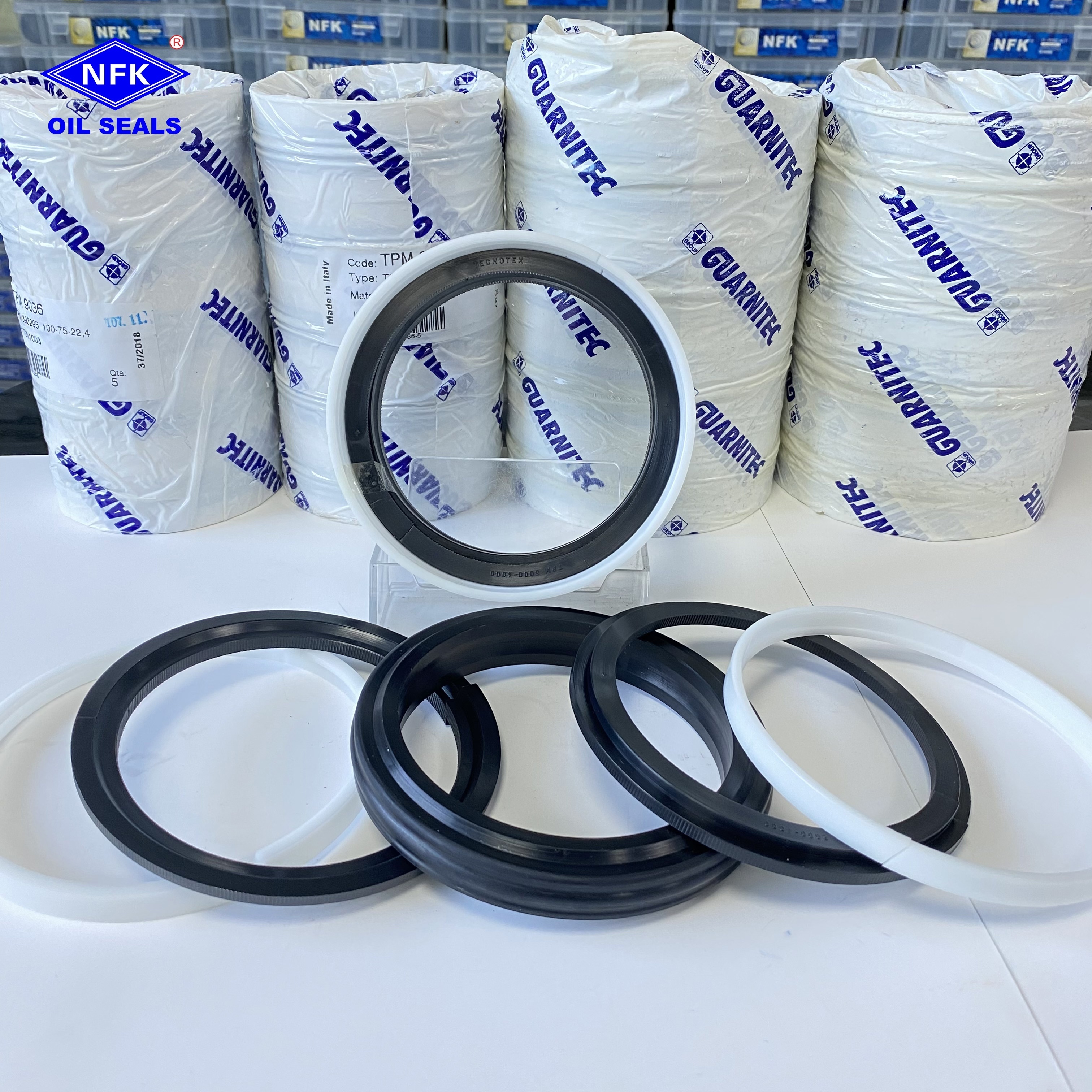 Italy Origin TPM Combination  Piston Seal National Oil Seal CrossReference Nbr Ptfe Material Hydraulic Piston Seals