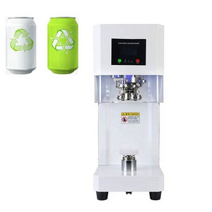 Hot selling newest plastic soda can sealing machine automatic clear can sealer with cheap price