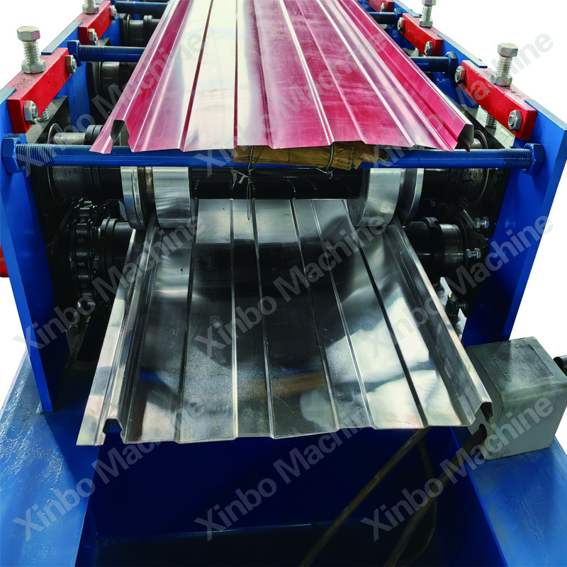 Automatic Color Steel 490 Portable Self Lock standing seam roof panel standing beam metal roof roll forming machine in India