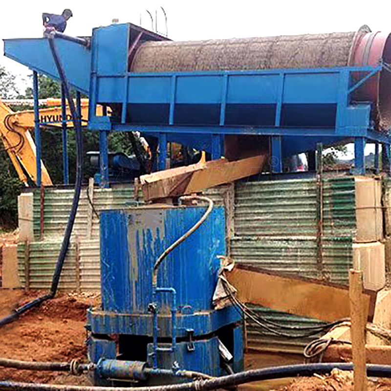 Small Scale Gold Processing Plant Trommel Gold Mobile Wash Plant in South Africa