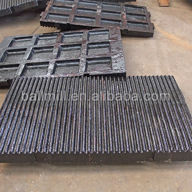 Factory supply Crusher spare parts jaw crusher plate PE 500*750 crusher wear parts low price