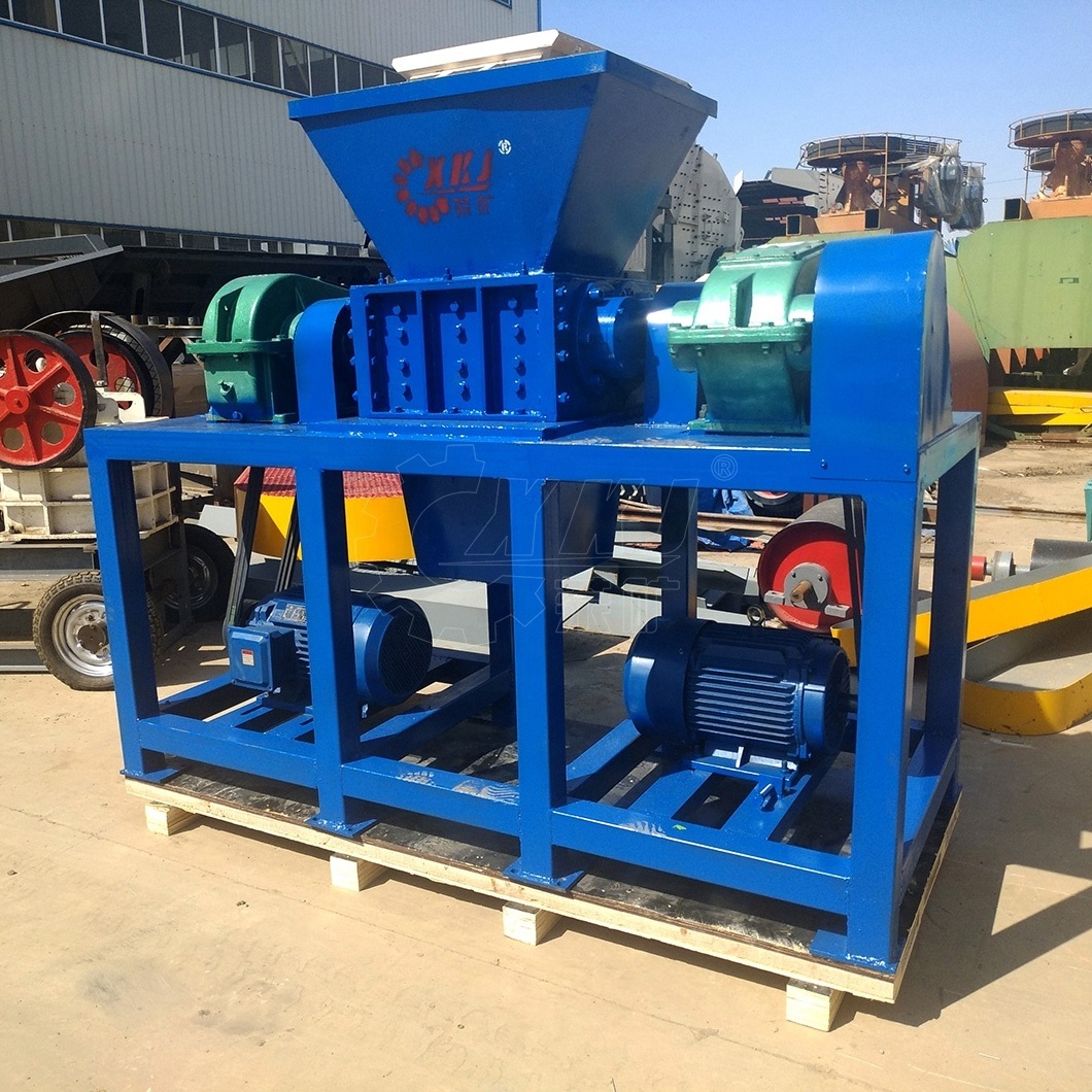 High Efficiency Industrial Recycled Machine Plastic Wood Pallet Double Shaft Shredder