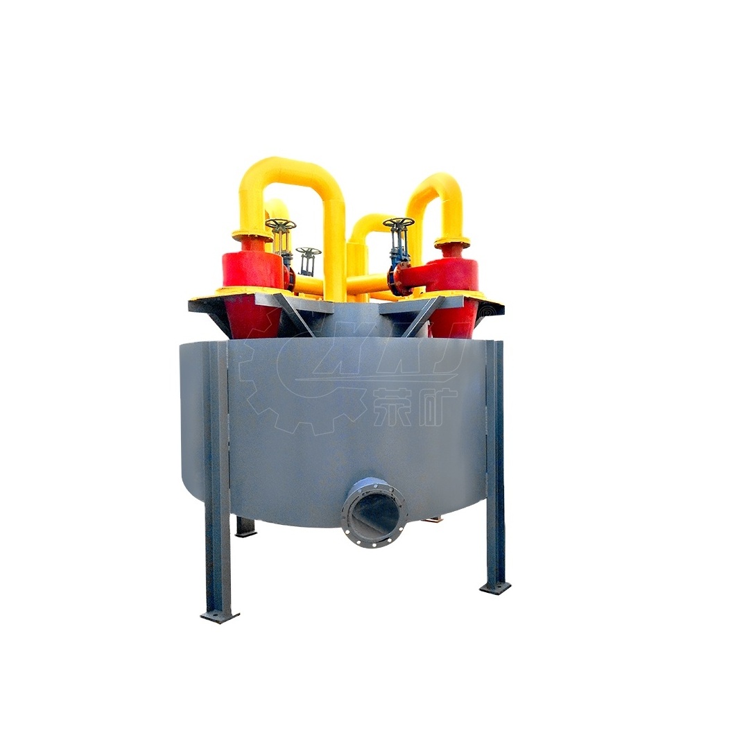 Mining equipment gold, copper, silver, graphite, fluorite mine Hydro cyclone used for particle classifier