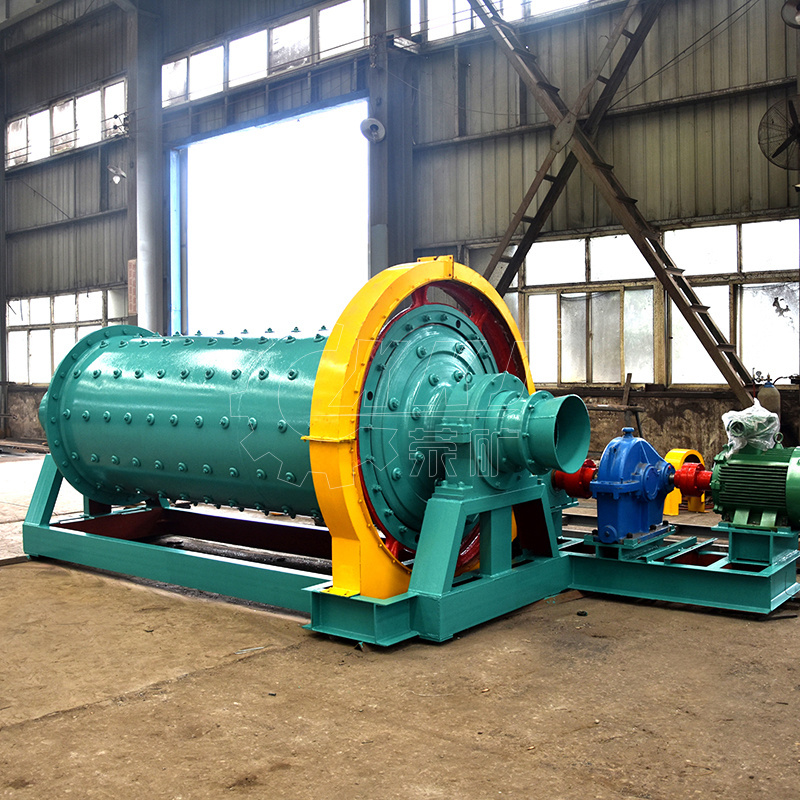 Mining machinery 1TPH  grind ball mill for gold mining 900x1800  in Sudan