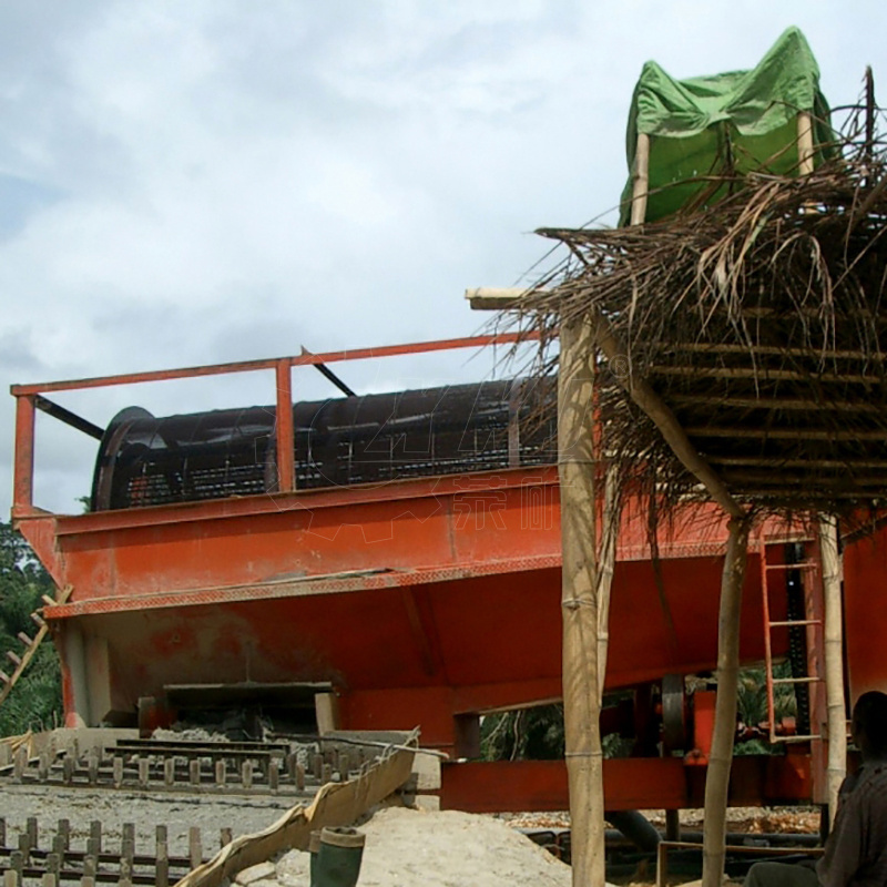 Small Scale Gold Processing Plant Trommel Gold Mobile Wash Plant in South Africa