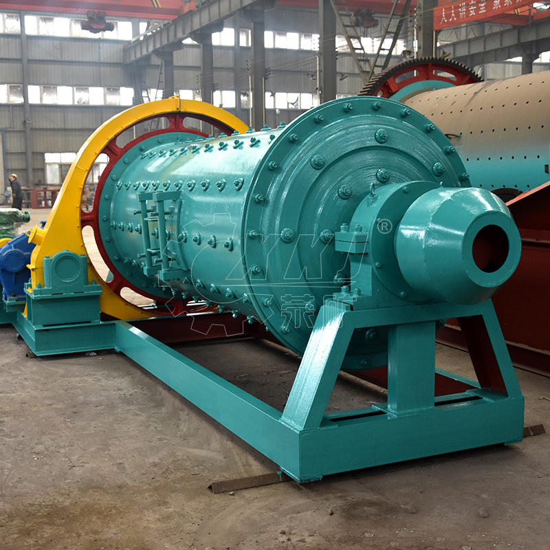 Mining machinery 1TPH  grind ball mill for gold mining 900x1800  in Sudan