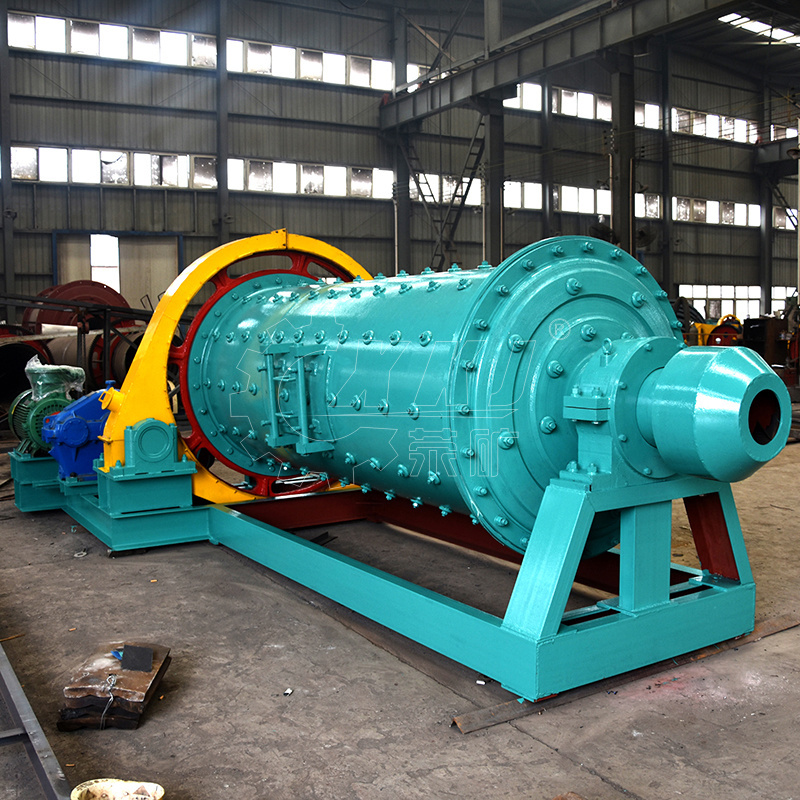 Mining machinery 1TPH  grind ball mill for gold mining 900x1800  in Sudan