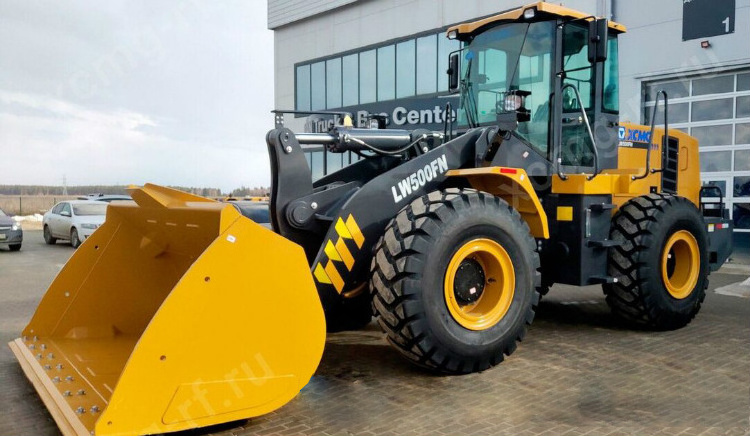 XCMG Brand 5 Ton Front Loader Machine LW500FN Used Wheel Loader With Bucket Price