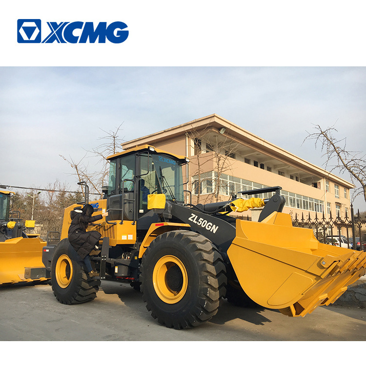 XCMG factory 5 ton loader machine ZL50GN Chinese hot wheel loader for sale