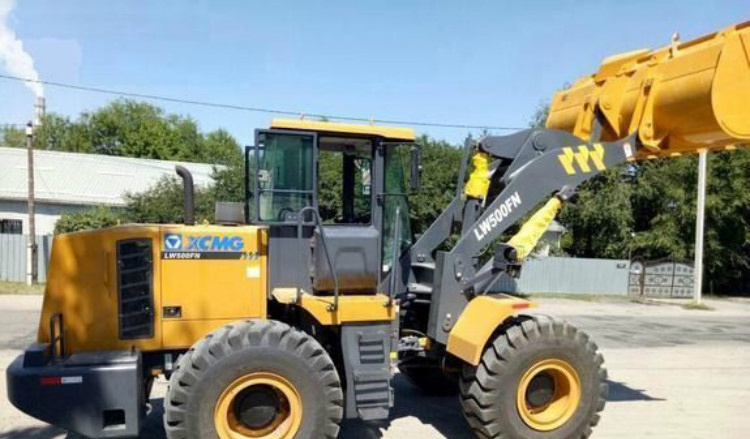 XCMG Brand 5 Ton Front Loader Machine LW500FN Used Wheel Loader With Bucket Price