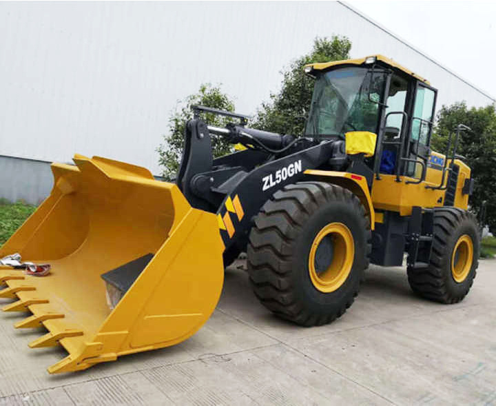 XCMG factory 5 ton loader machine ZL50GN Chinese hot wheel loader for sale