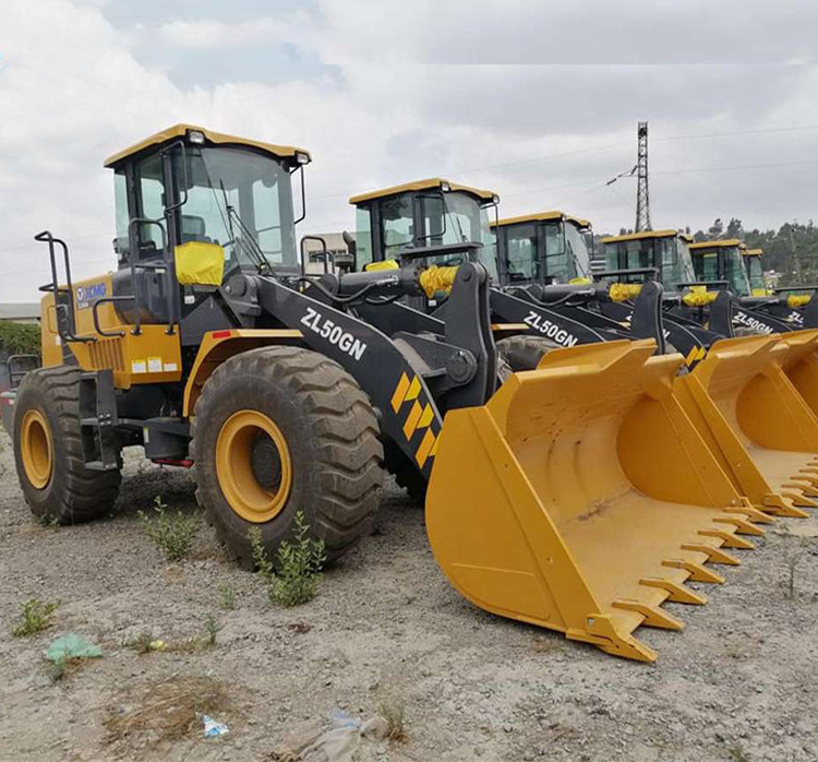 XCMG factory 5 ton loader machine ZL50GN Chinese hot wheel loader for sale