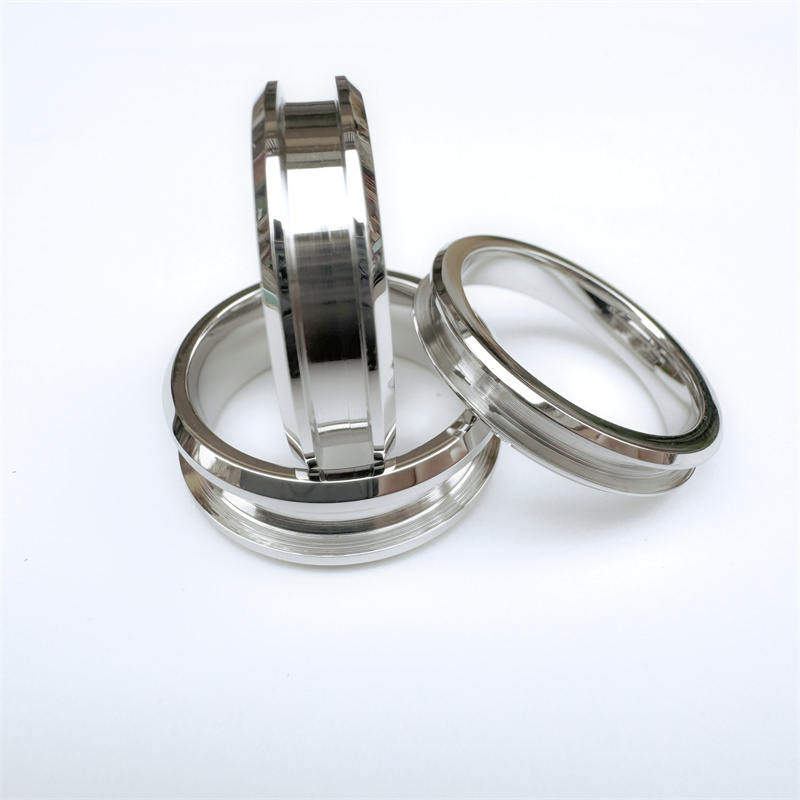 Wholesale 8mm 6mm 4mm Wide Men & Women Cobalt Chrome Ring Core 4mm 3mm 2mm Channel Blanks for Inlay ,Accept Custom Size