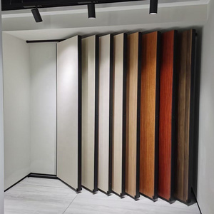 Metal sliding door display rack push pull door display tile rack sliding ceramic slab tile display for showroom