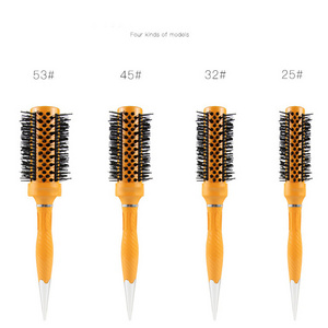 Custom Logo Professional CeramicHair Styling Hair Detangling Brush Lace Wet Hairs Cleaning Brush