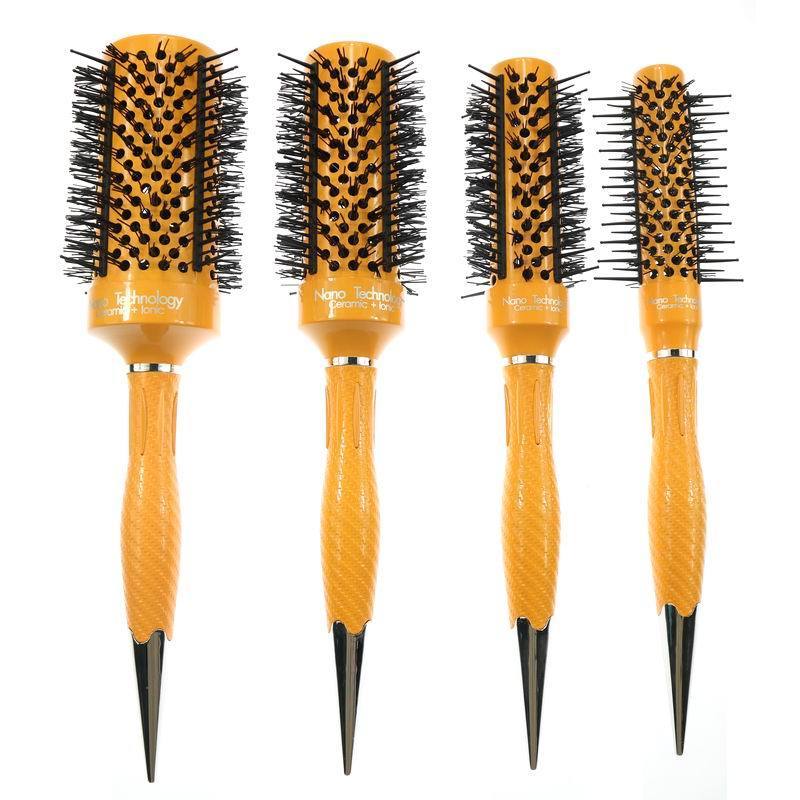 Custom Logo Professional CeramicHair Styling Hair Detangling Brush Lace Wet Hairs Cleaning Brush