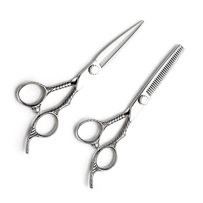 Professional Barber Hair Cut Cutting Scissors Hairdresser Hairdressing Salon Thinning Shears For Hair Stylist