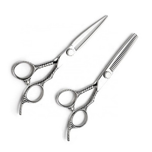 Professional Barber Hair Cut Cutting Scissors Hairdresser Hairdressing Salon Thinning Shears For Hair Stylist