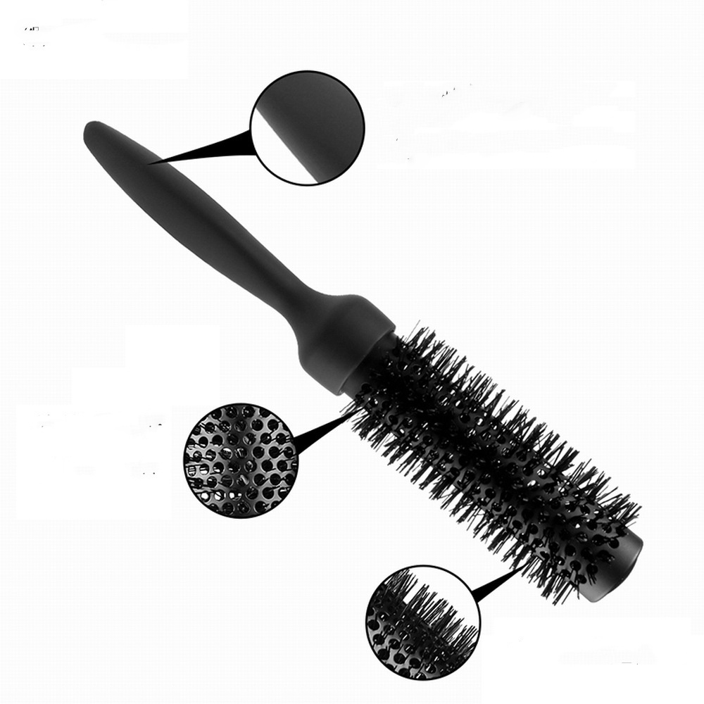 Wholesale Costom Boar Bristle Logo Hairbrush Ceramic Bamboo Hair Detangling Brush Salon lace