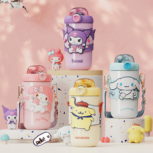 MAIMAI Sanrio anime family Cartoon Thermos Cup 316 Stainless Steel Children's Portable Water Cup Mini Cute Tea Cups