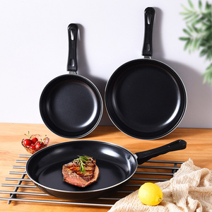 German Style Cookware non-stick oil free  cookware Frying Cooking Pan Egg Pans Fry Pan with Long Handle