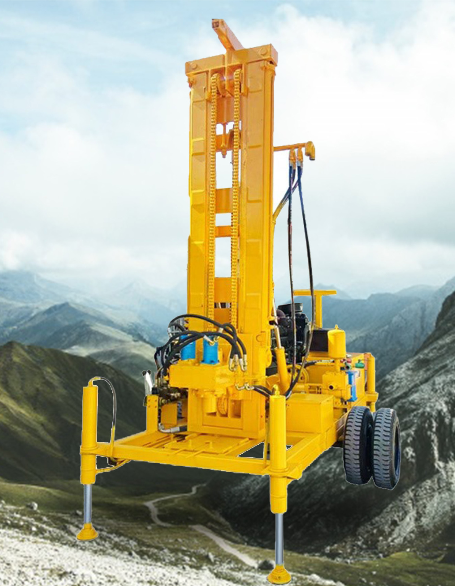 The highest quality geological exploration soil core sample water well drilling equipment made in China