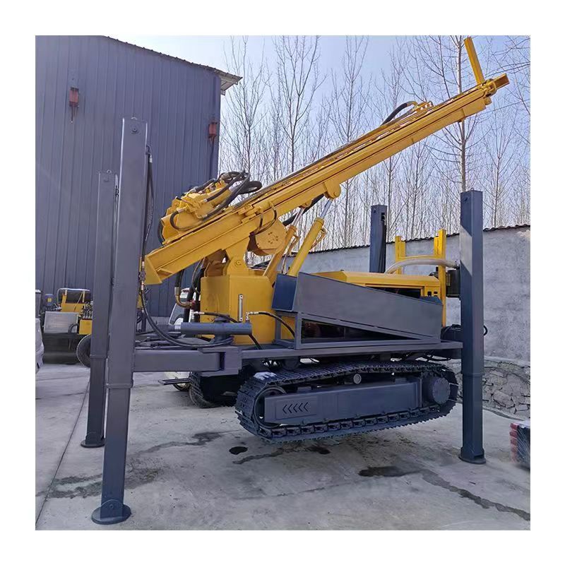 macmax 100m 300m 500m crawler drill rig for water well 200m borehole portable water well drilling rig factory price