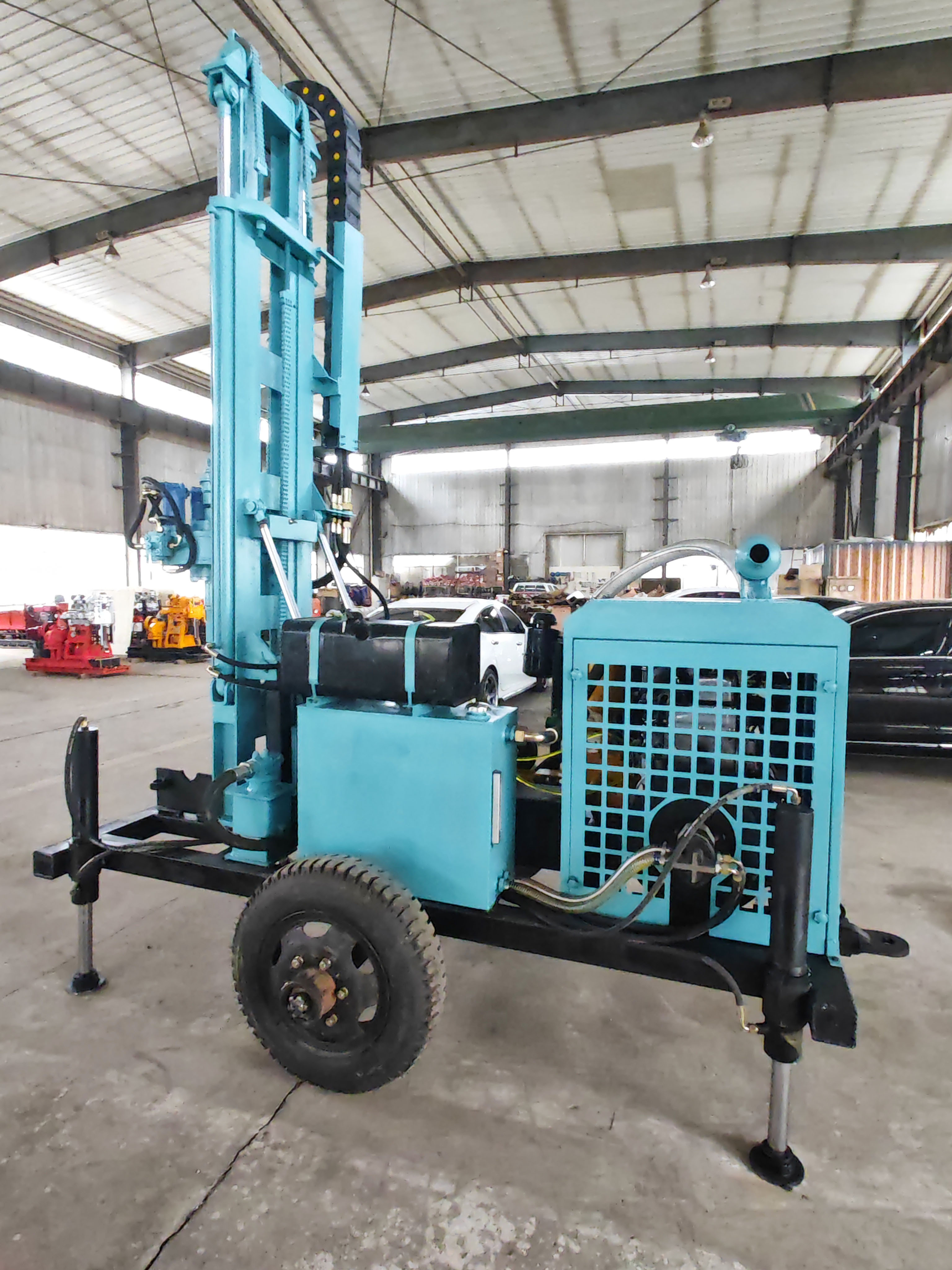 Manufacturing 100m 200m 300m  Rock Drilling Portable Drilling Drinking Water Well Drilling Rig Used Products