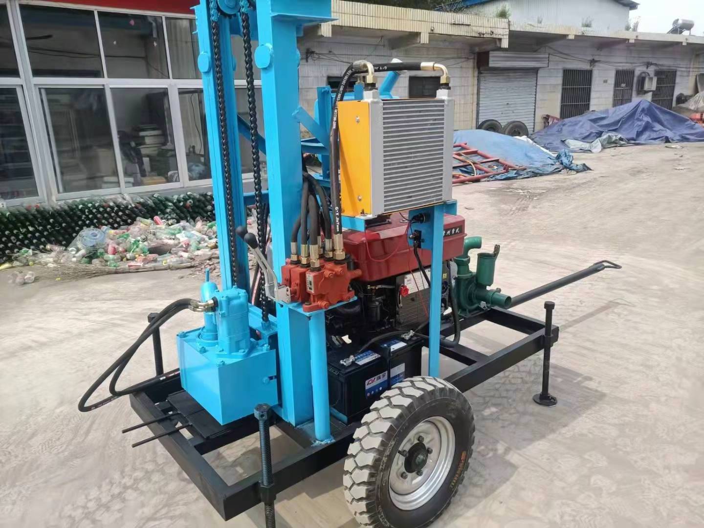 Commercial mini household well drilling portable water well drilling rig Industrial thermal drilling rig water well small