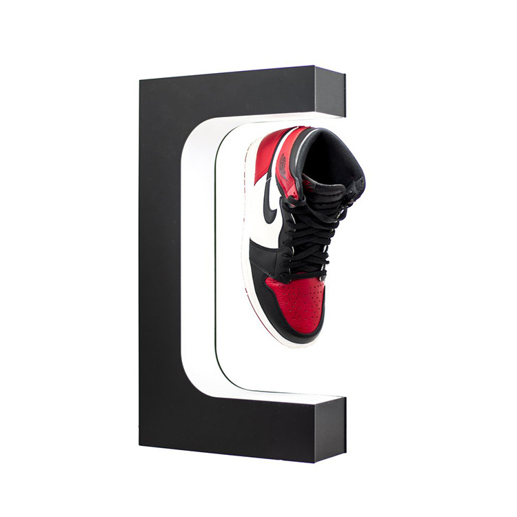 Luxury Style Rotation magnetic floating shoe display rotating display stand magnetic levitation products