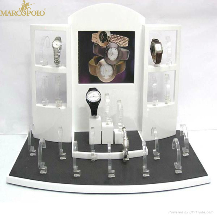 Hot display for watch High density acrylic pocket watch display stand for promotion