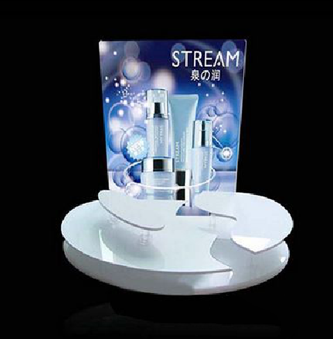 Customized acrylic exhibition display stand for false eyelashes