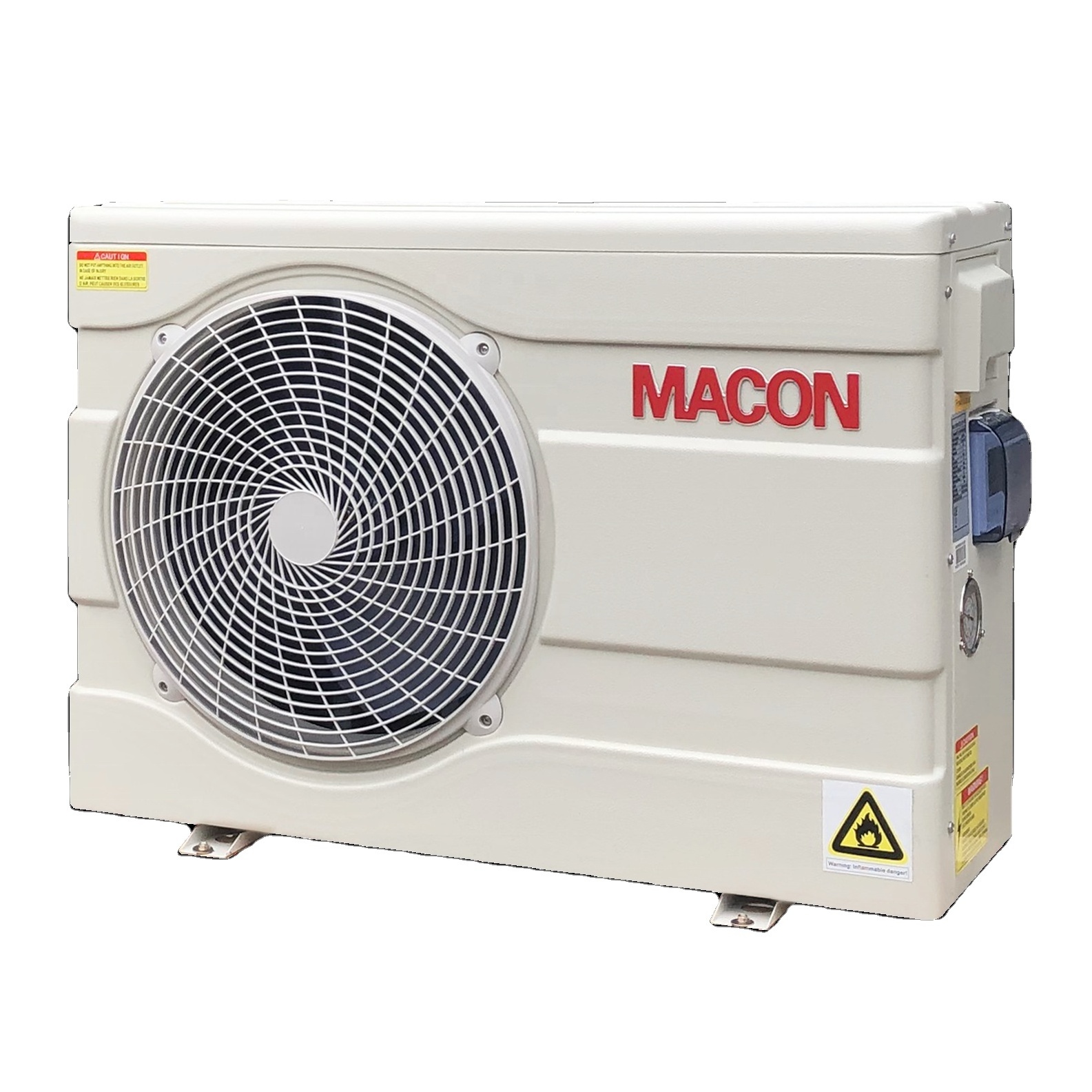 Macon  Pompe a chaleur R32 heat pump 10KW pool water hater plastic pool heat pump