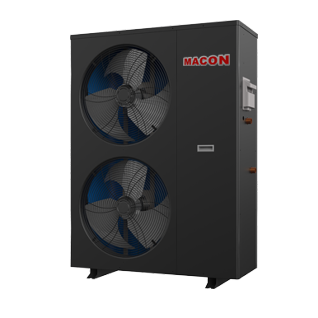 MACON EVI inverter heat pump Commercial EVI dc inverter heat pump for house heating cooling and domestic hot water